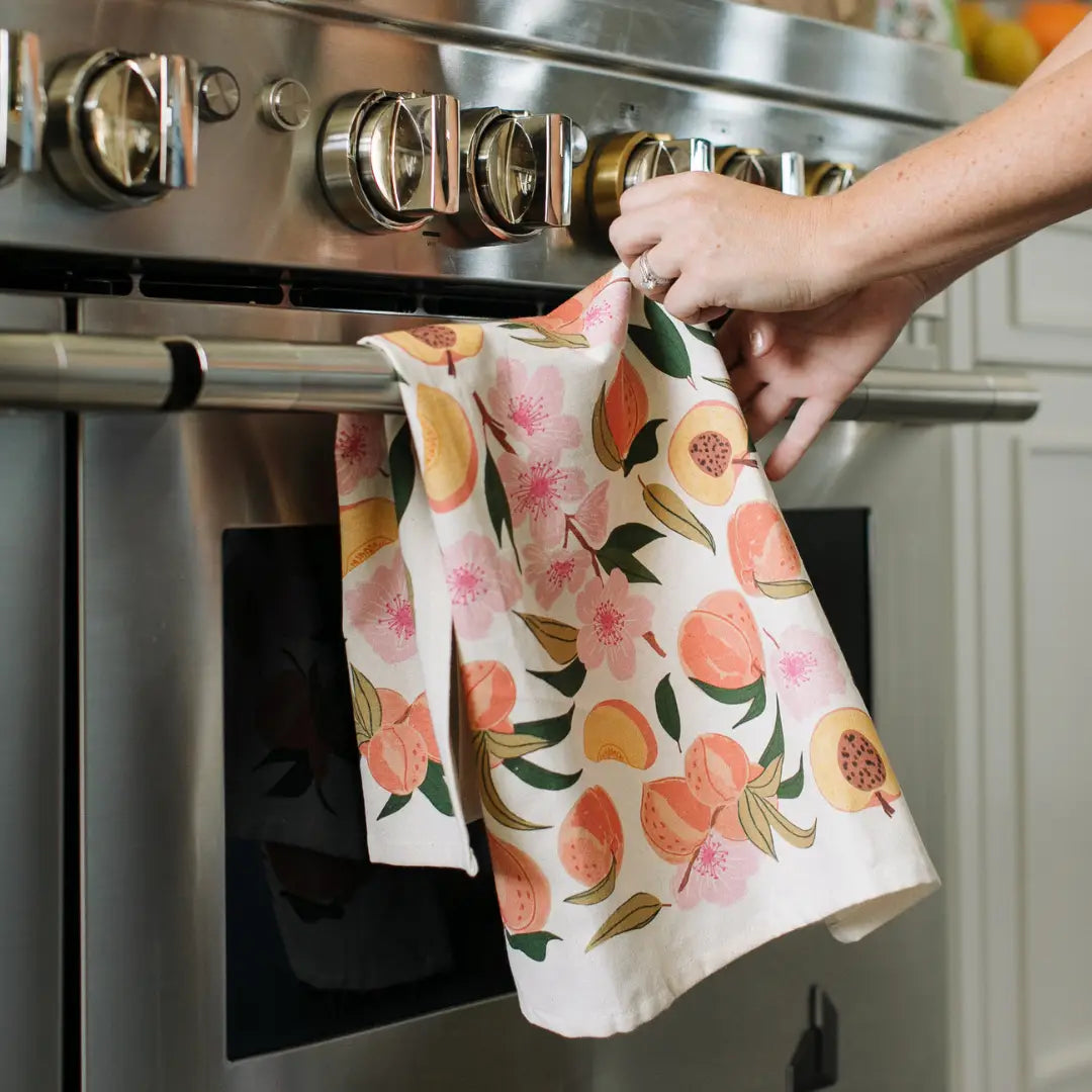 Tea Towel- Peach Blossom