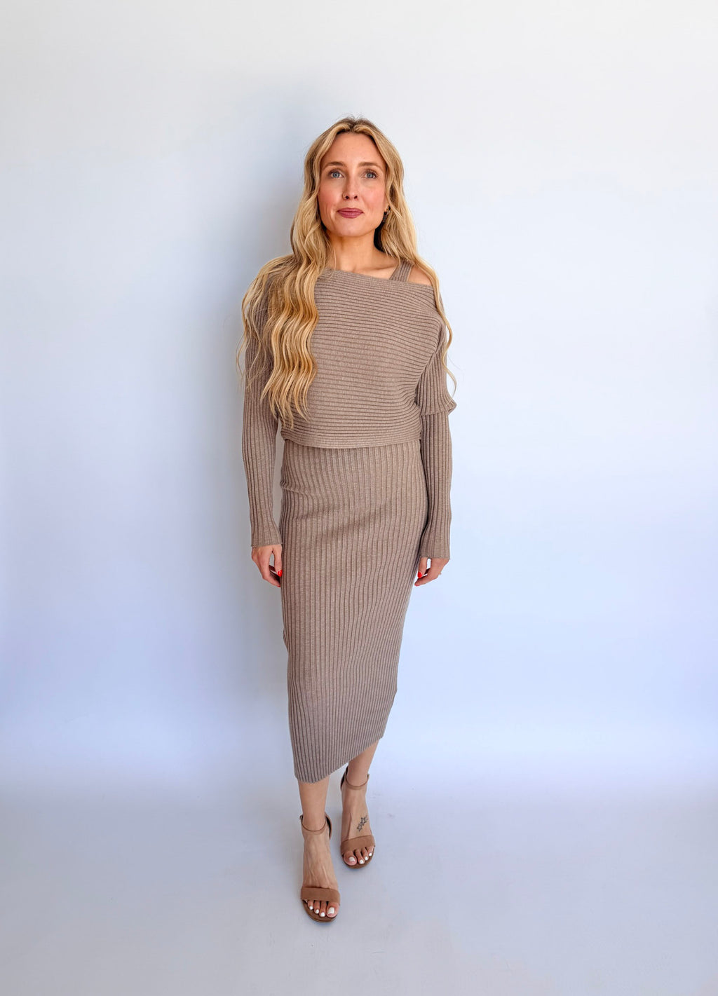 Gabi Sweater Top + Dress Set