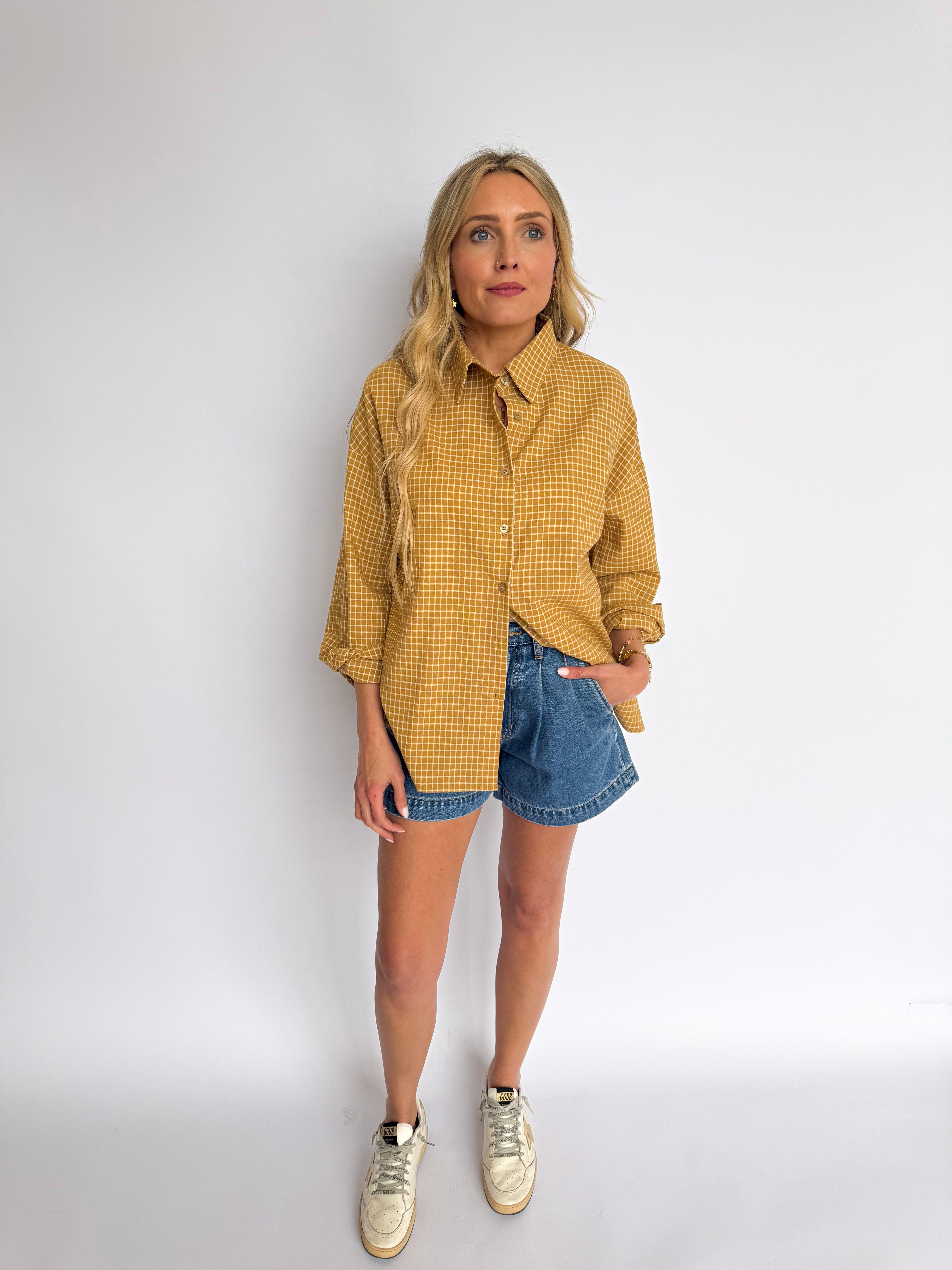 Ardis Oversized Check Shirt