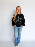 Clara Halloween Vintage Graphic Sweatshirt