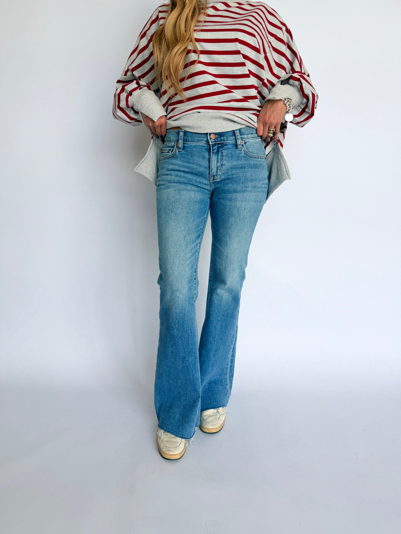 Grace Low Rise Flare Jeans