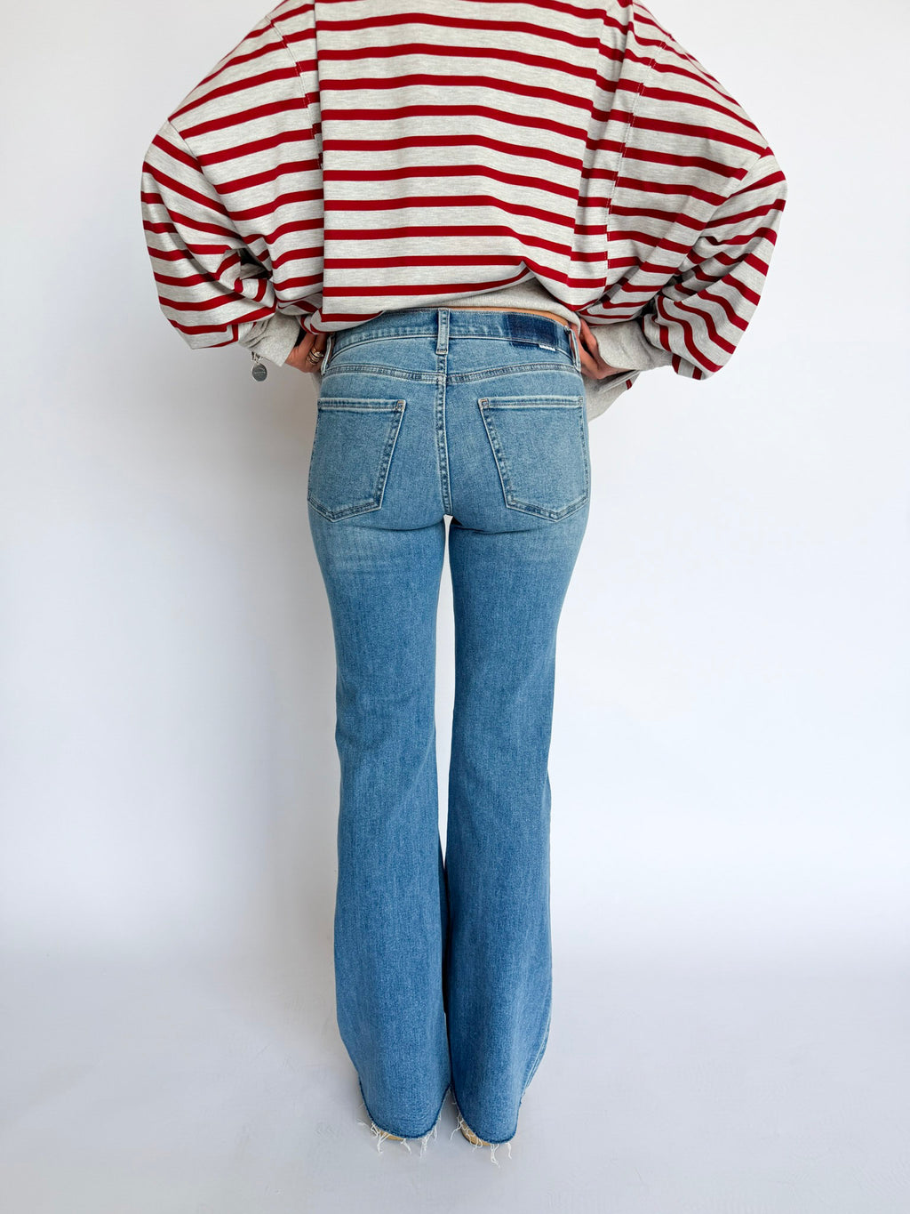 Grace Low Rise Flare Jeans