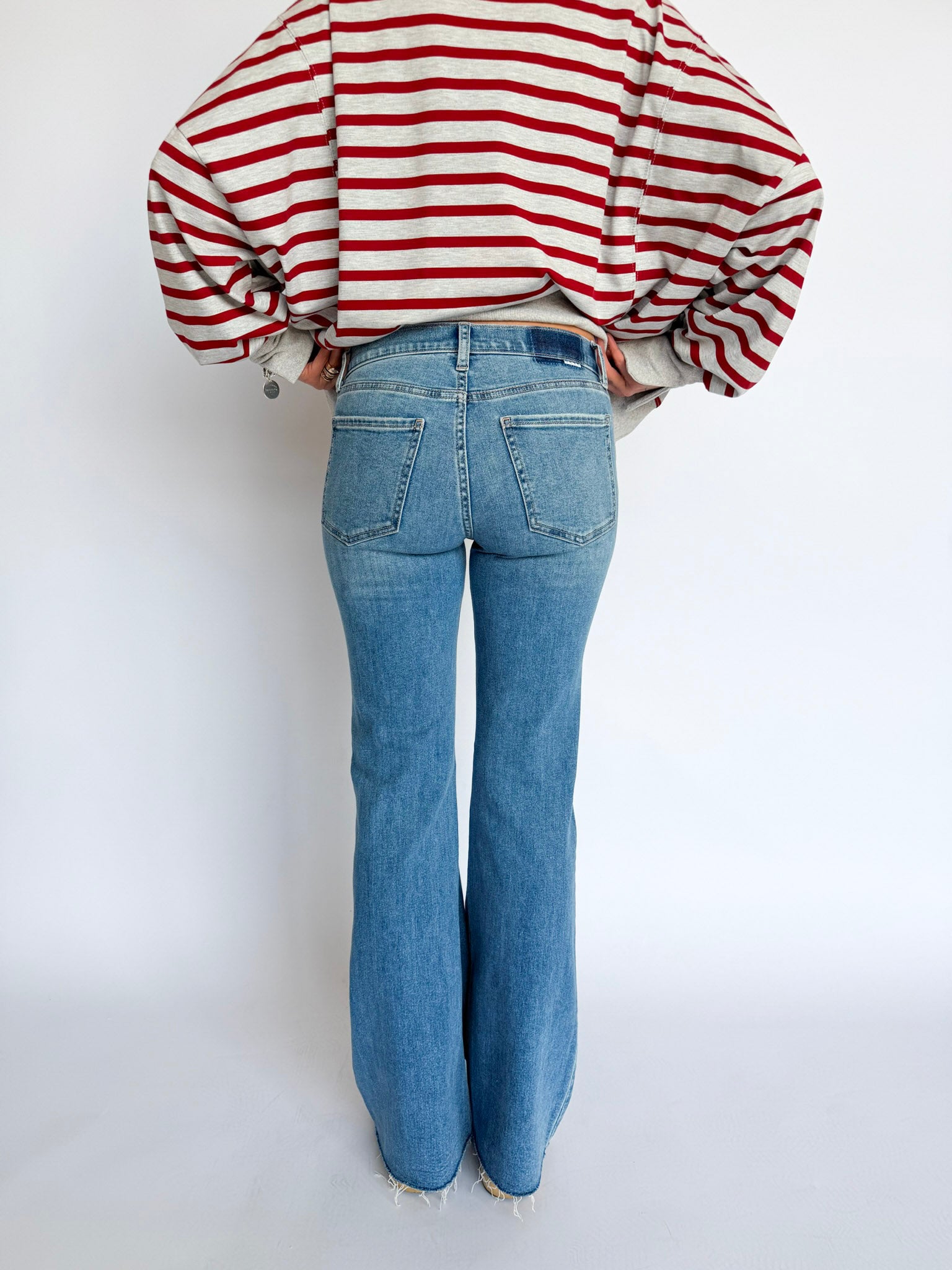 Grace Low Rise Flare Jeans