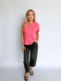 Mali Baby Tee in Rose