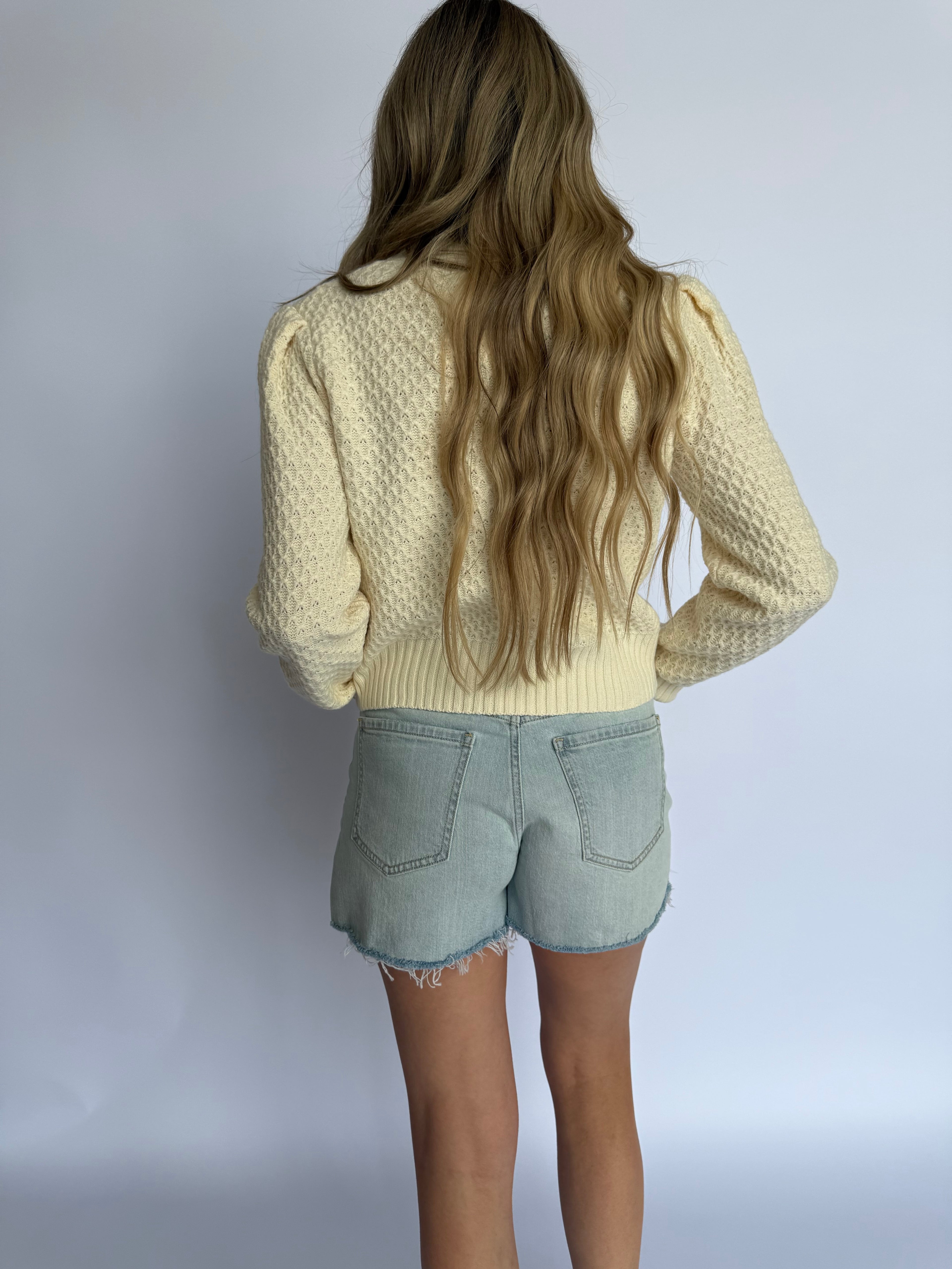 Cherise Crochet Cherry Cardigan