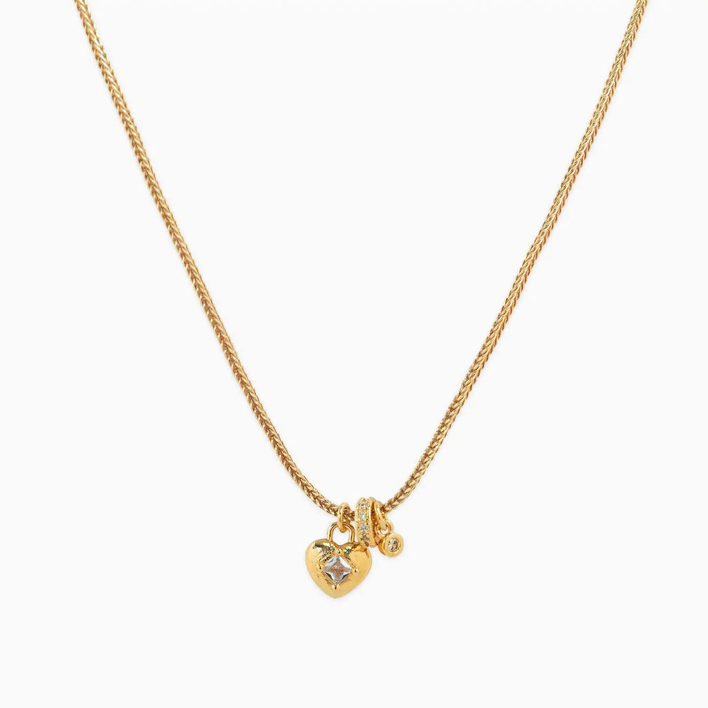 Willow Mini Heart Charm Necklace