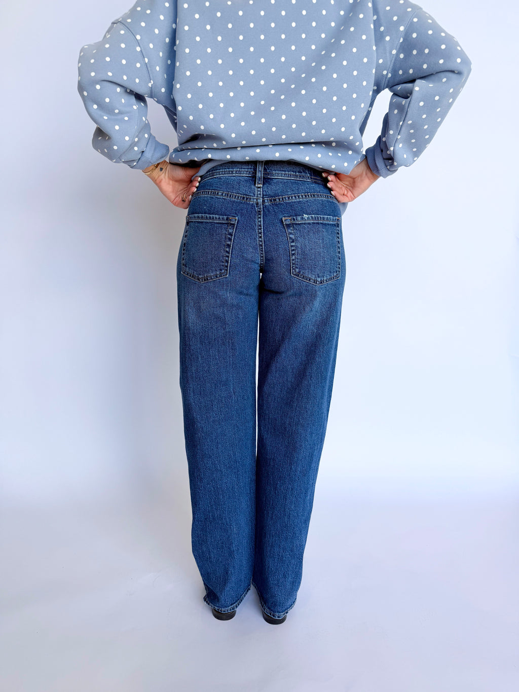Replay Low Rise V-Waist Soft Barrel in Almost Home