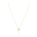 Sahira Double Cross Necklace