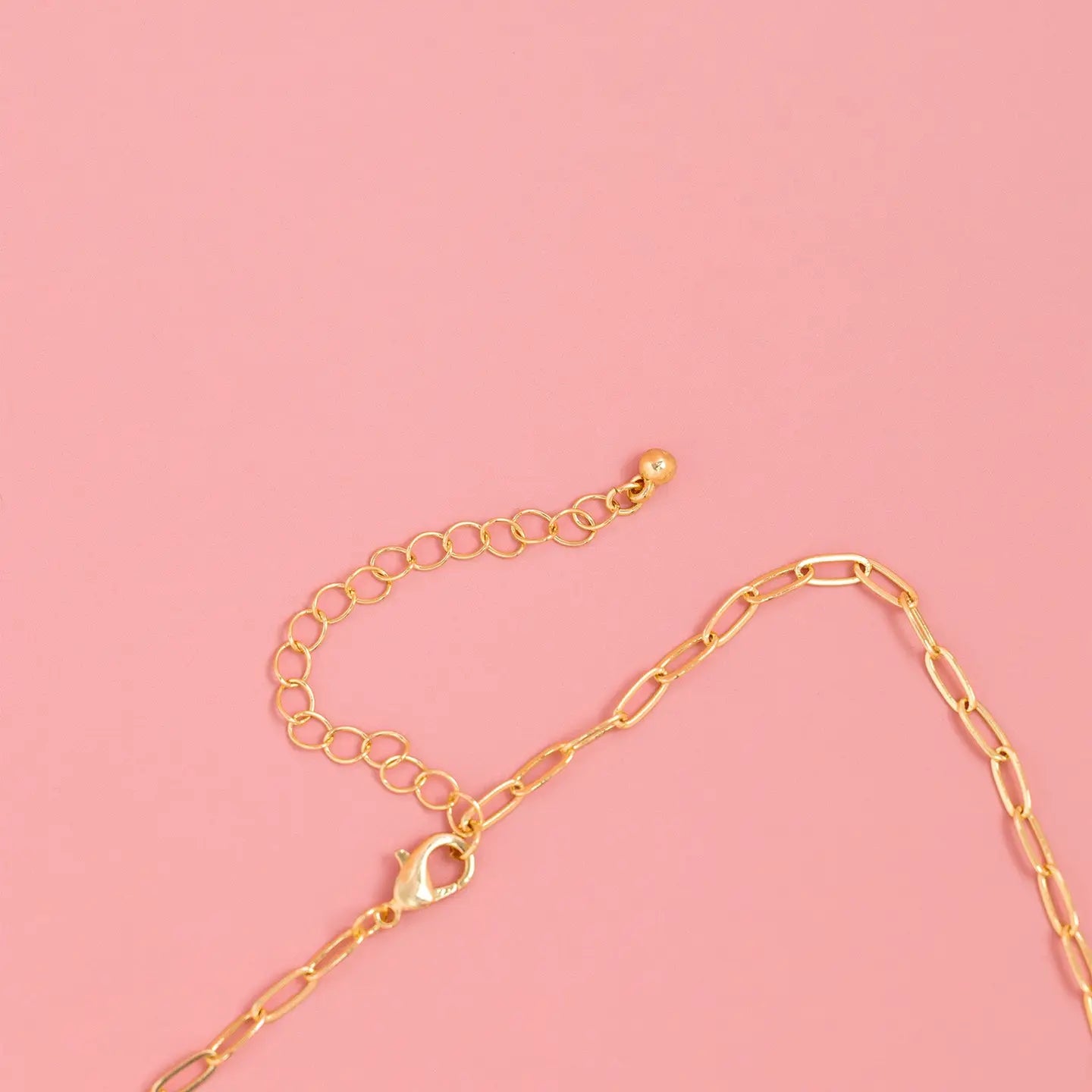 Riley Blush Marble Love Necklace