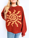 Callie Spiral Sun Sweater