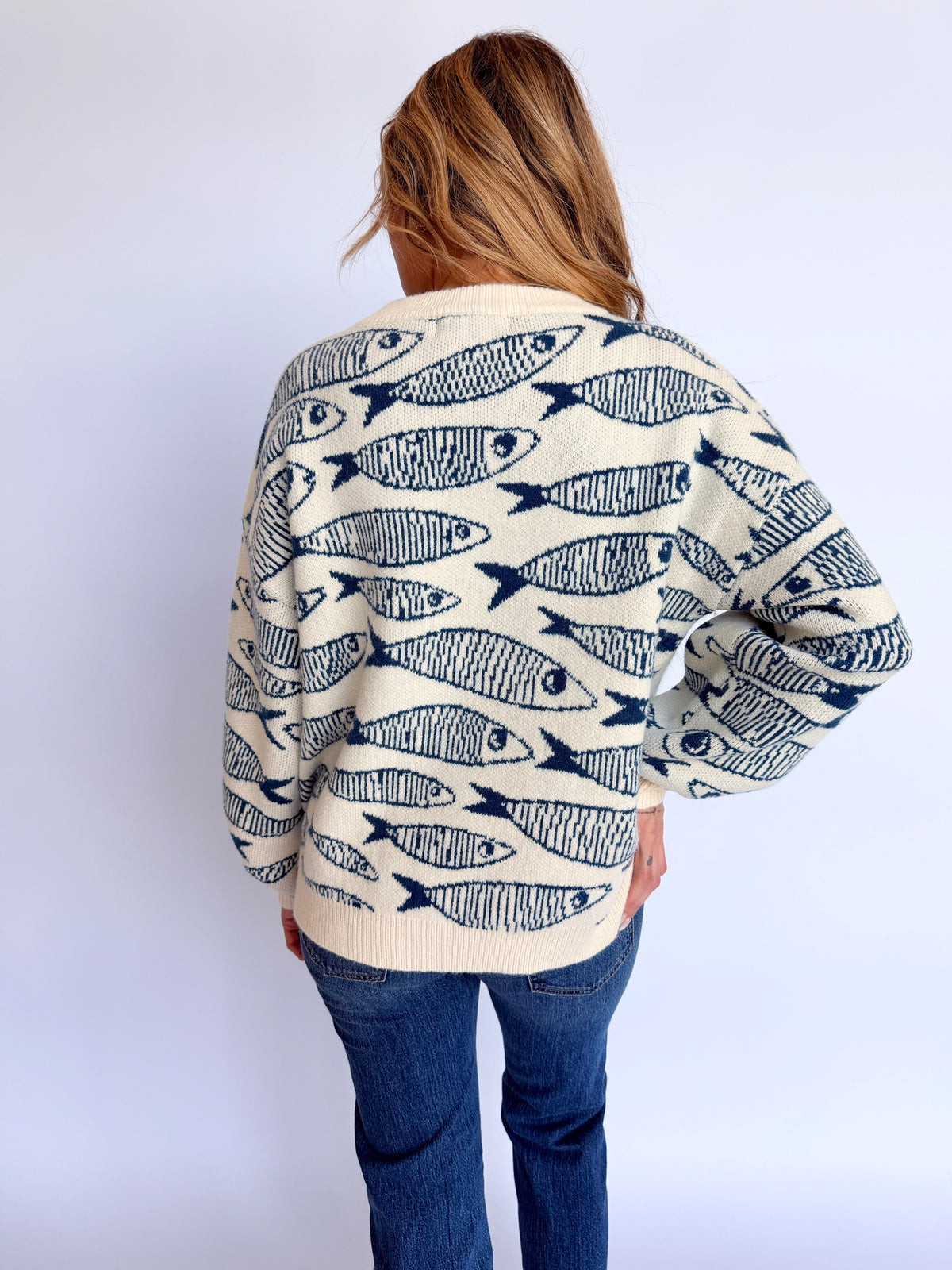 Ariella Sardine Knit Sweater