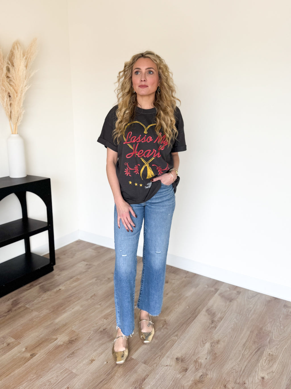 Rayne High Rise Wide Ankle Jeans