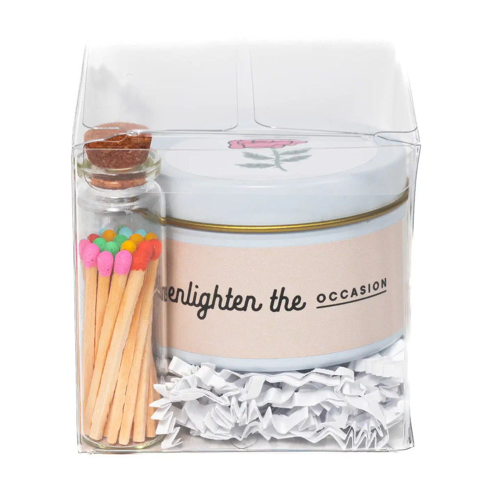Scented Candle + Matches Set - Just For You