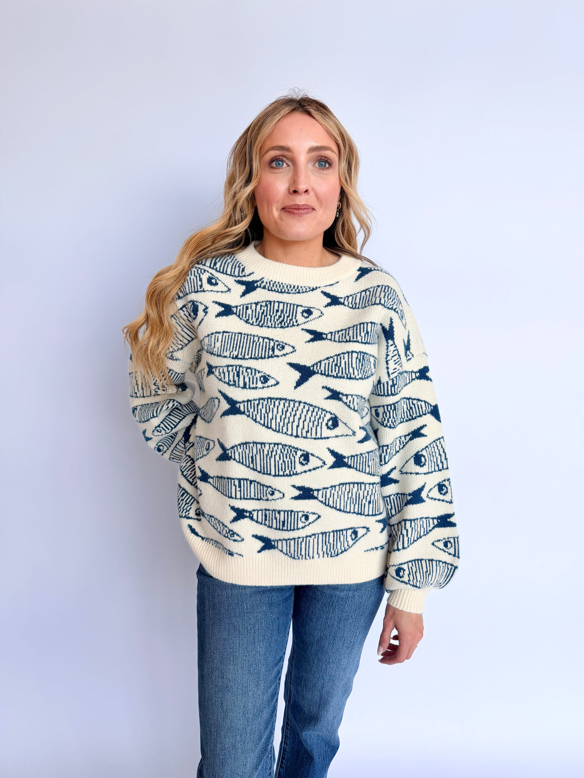 Ariella Sardine Knit Sweater