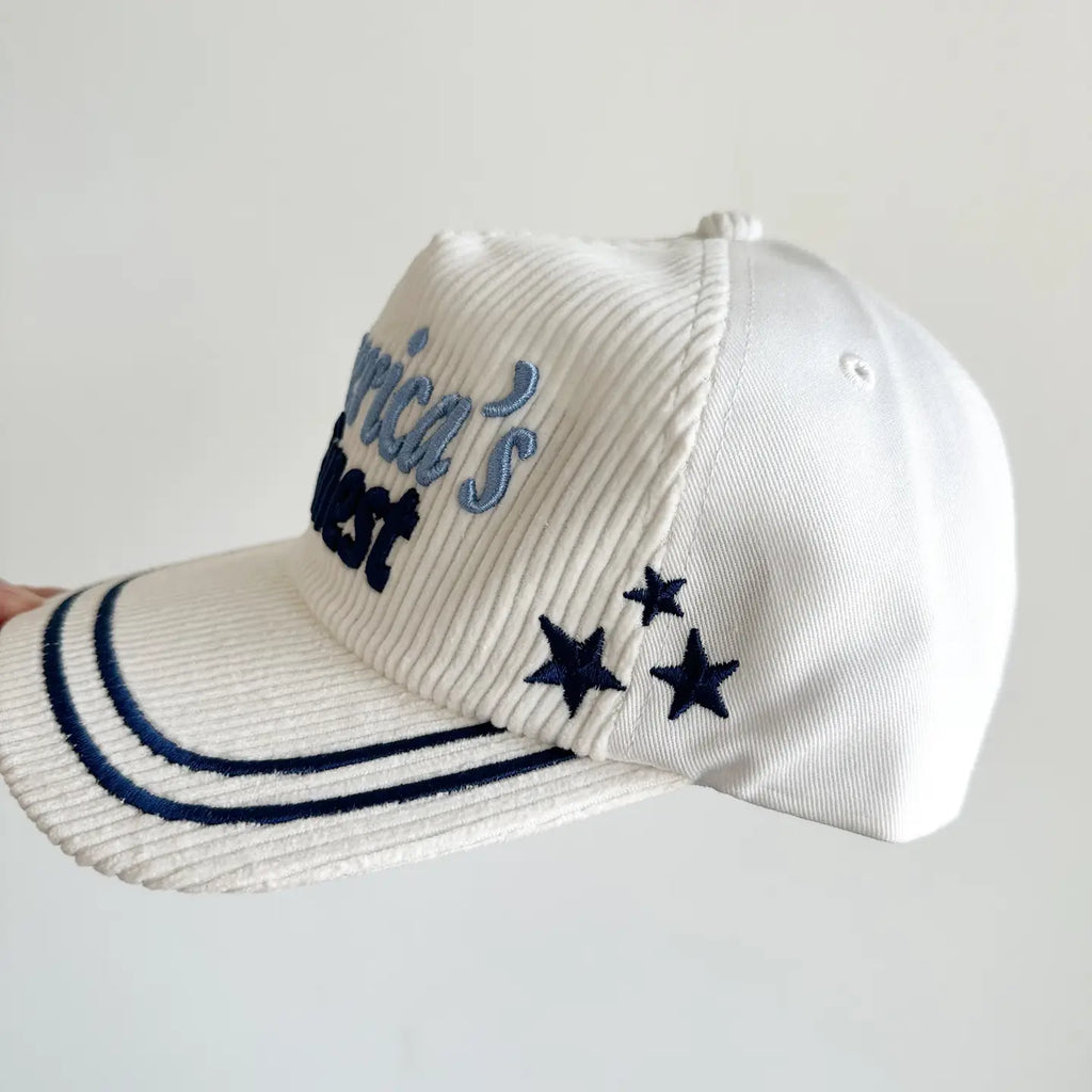America's Finest Corduroy Trucker Hat
