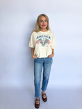 Arden America Vintage Graphic Cropped Tee