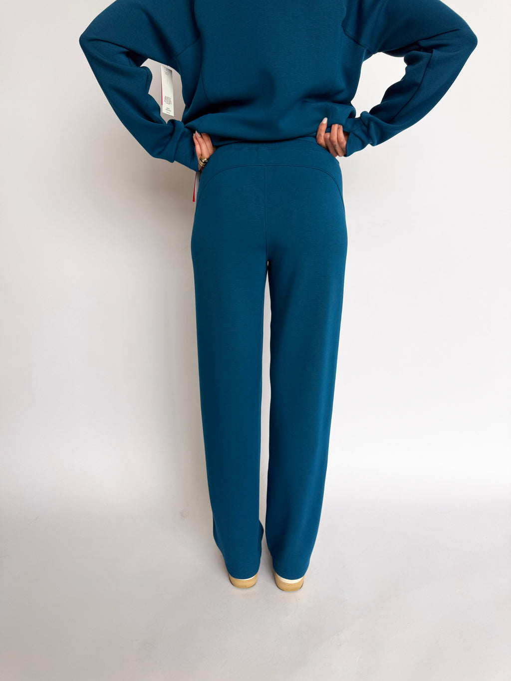 Spanx AirEssentials Straight Leg Pant in Deep Cove
