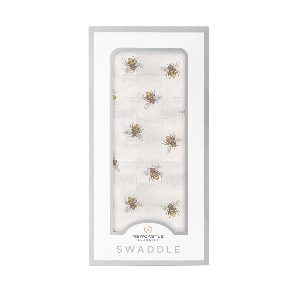 Honey Bee Bamboo Swaddle