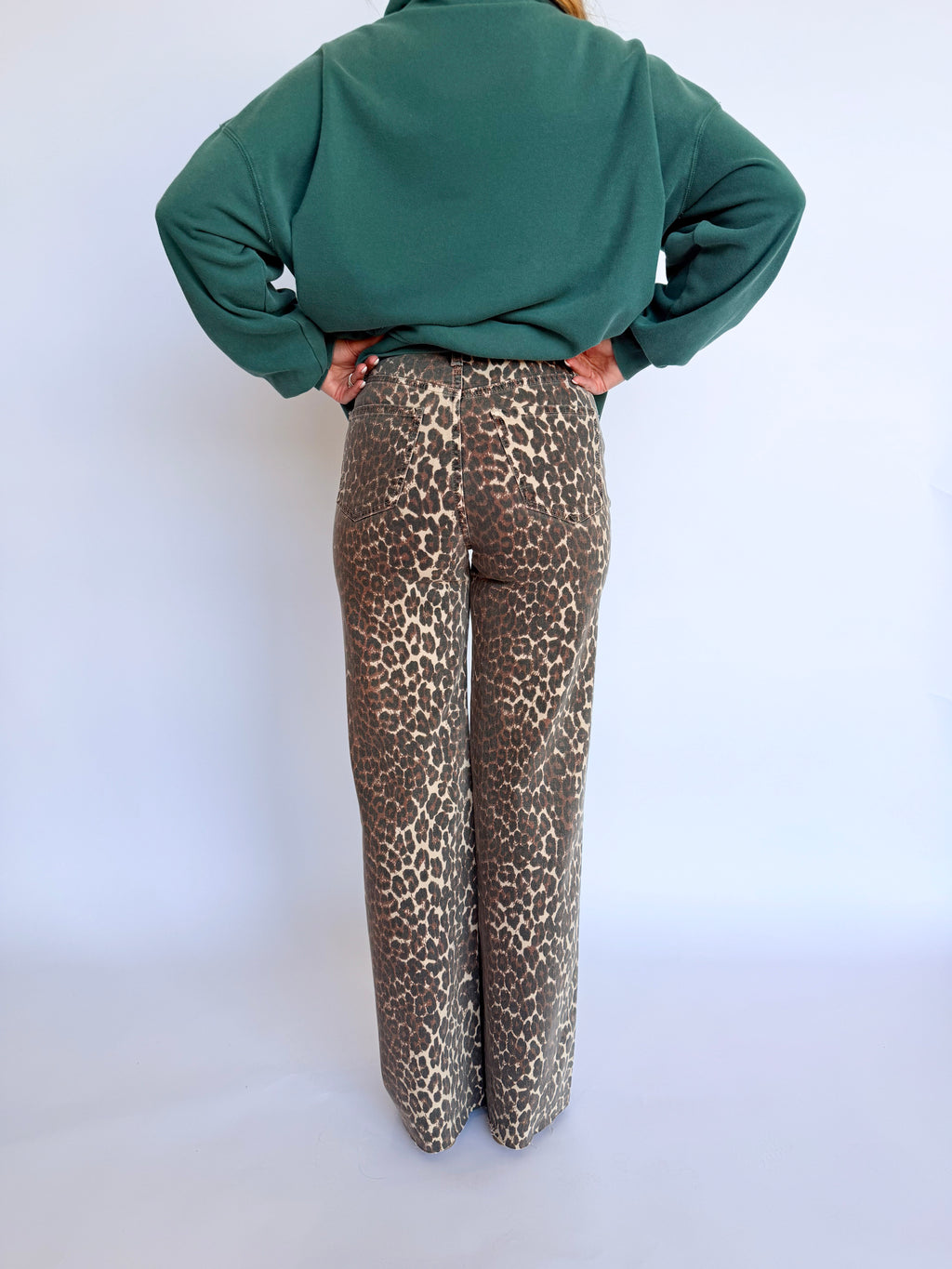 Far Out Wide Leg in Cool Cat