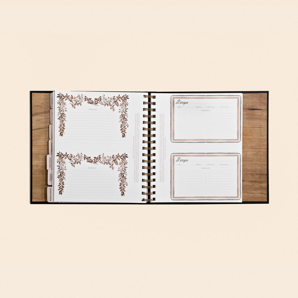 Around Our Table: Recipe Book with Cards