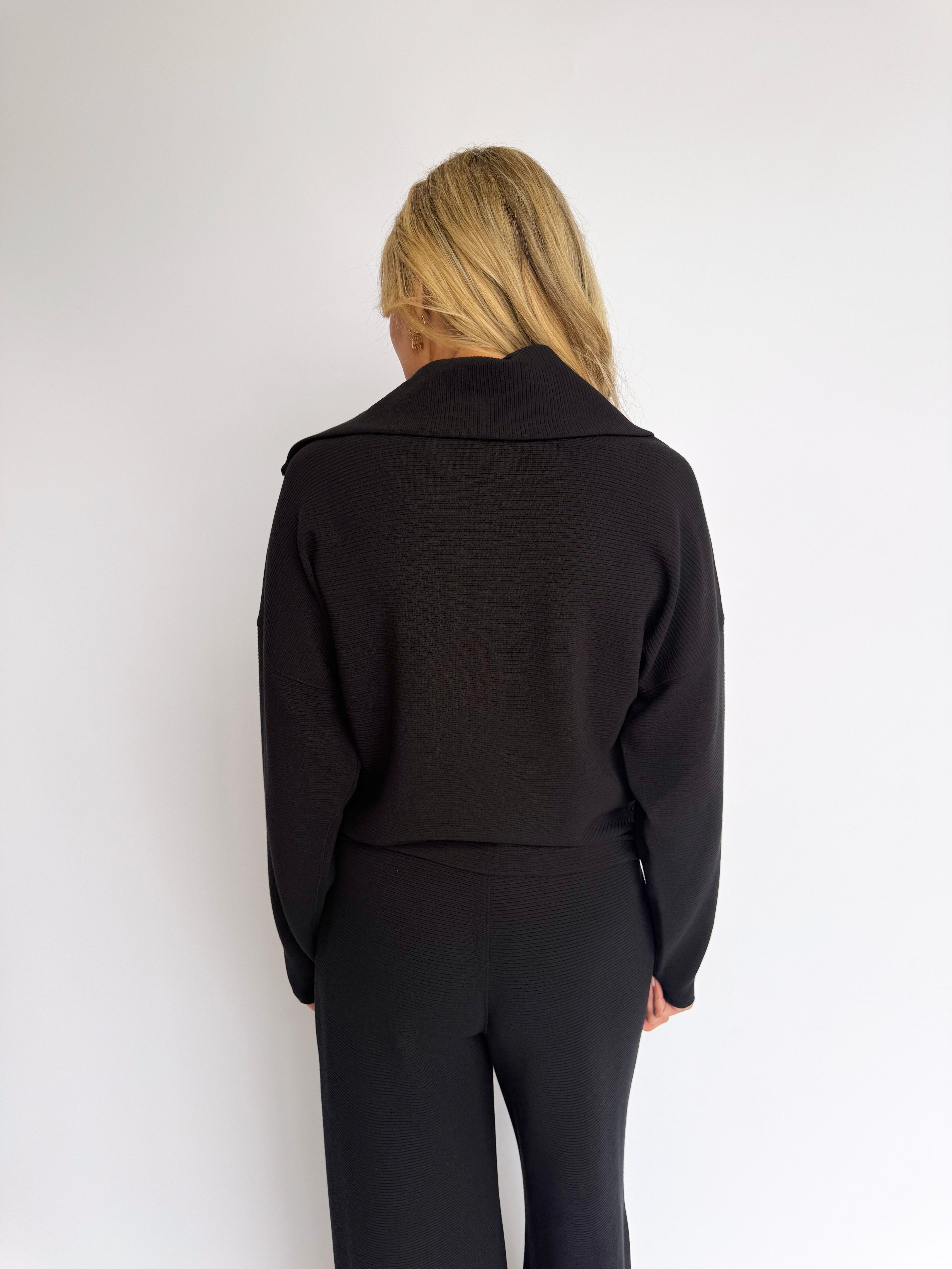 Spanx AirEssentials French Rib Half Zip
