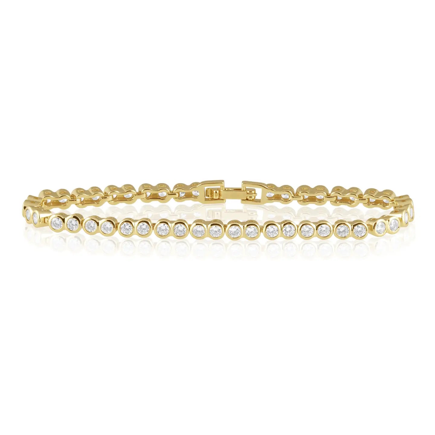 Sahira Bezel Tennis Bracelet