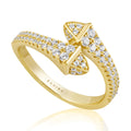 Sahira Pave Snake Ring