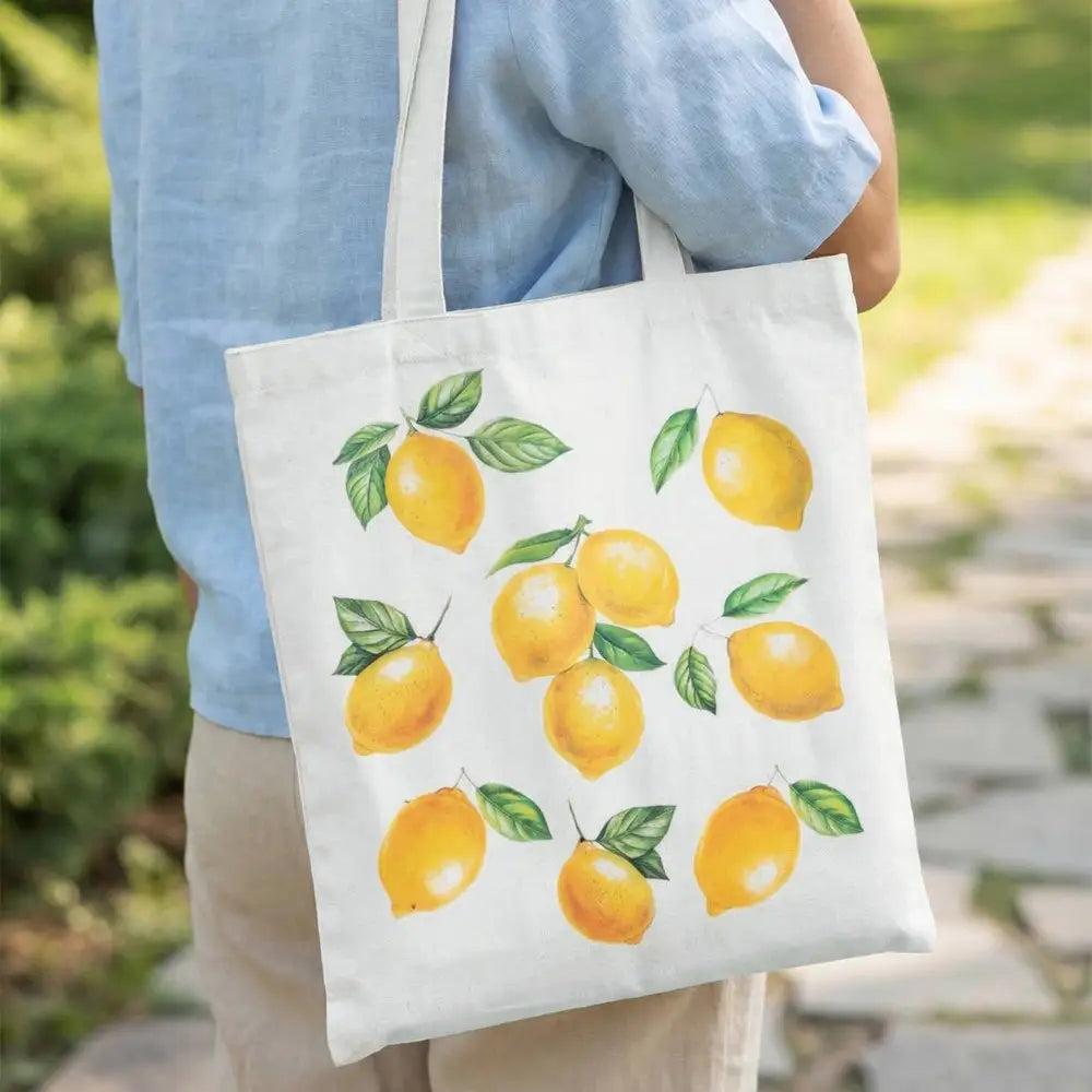 Blythe Tote Bag in Lemon