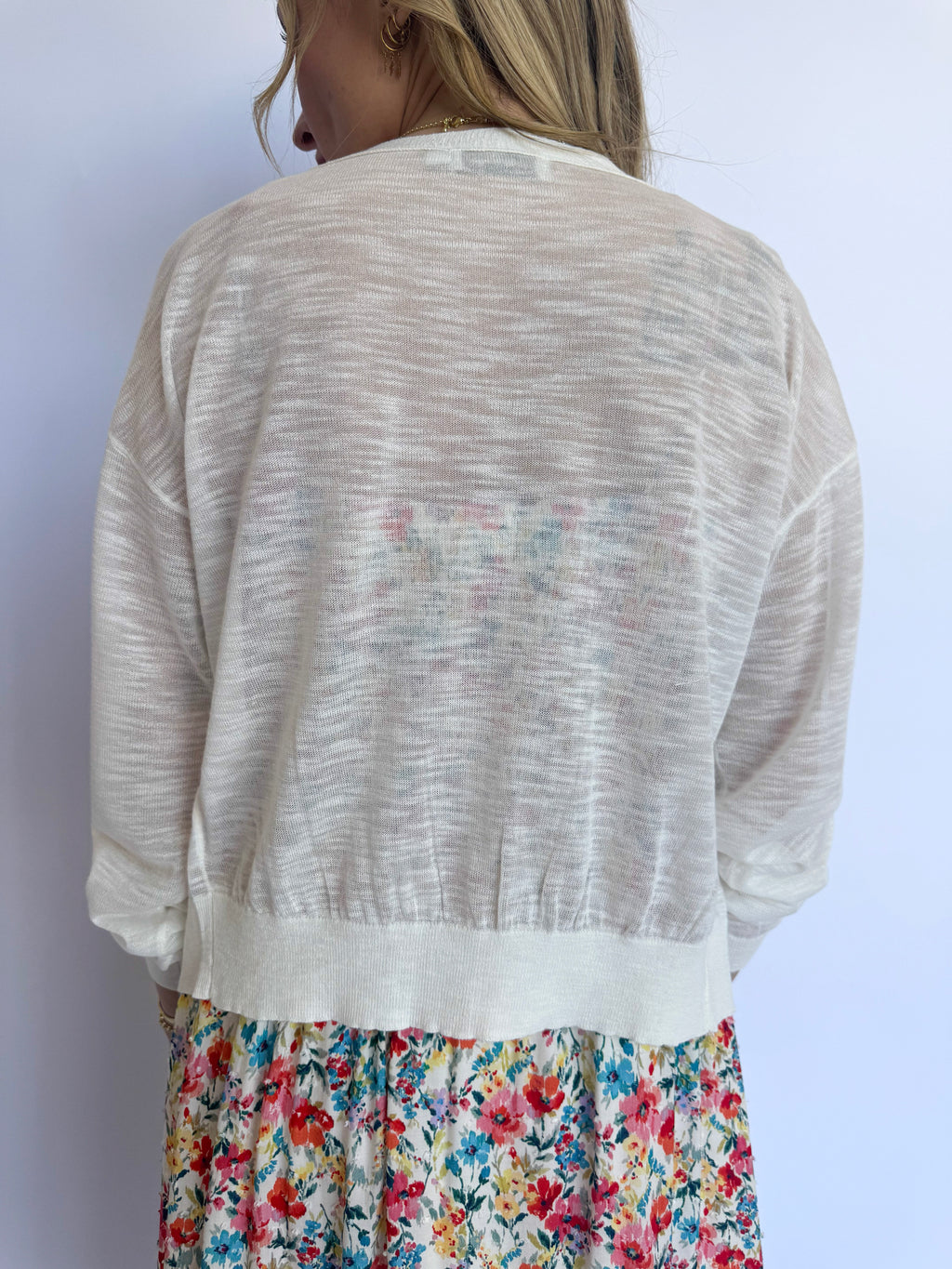 Evie Button Front Cardigan