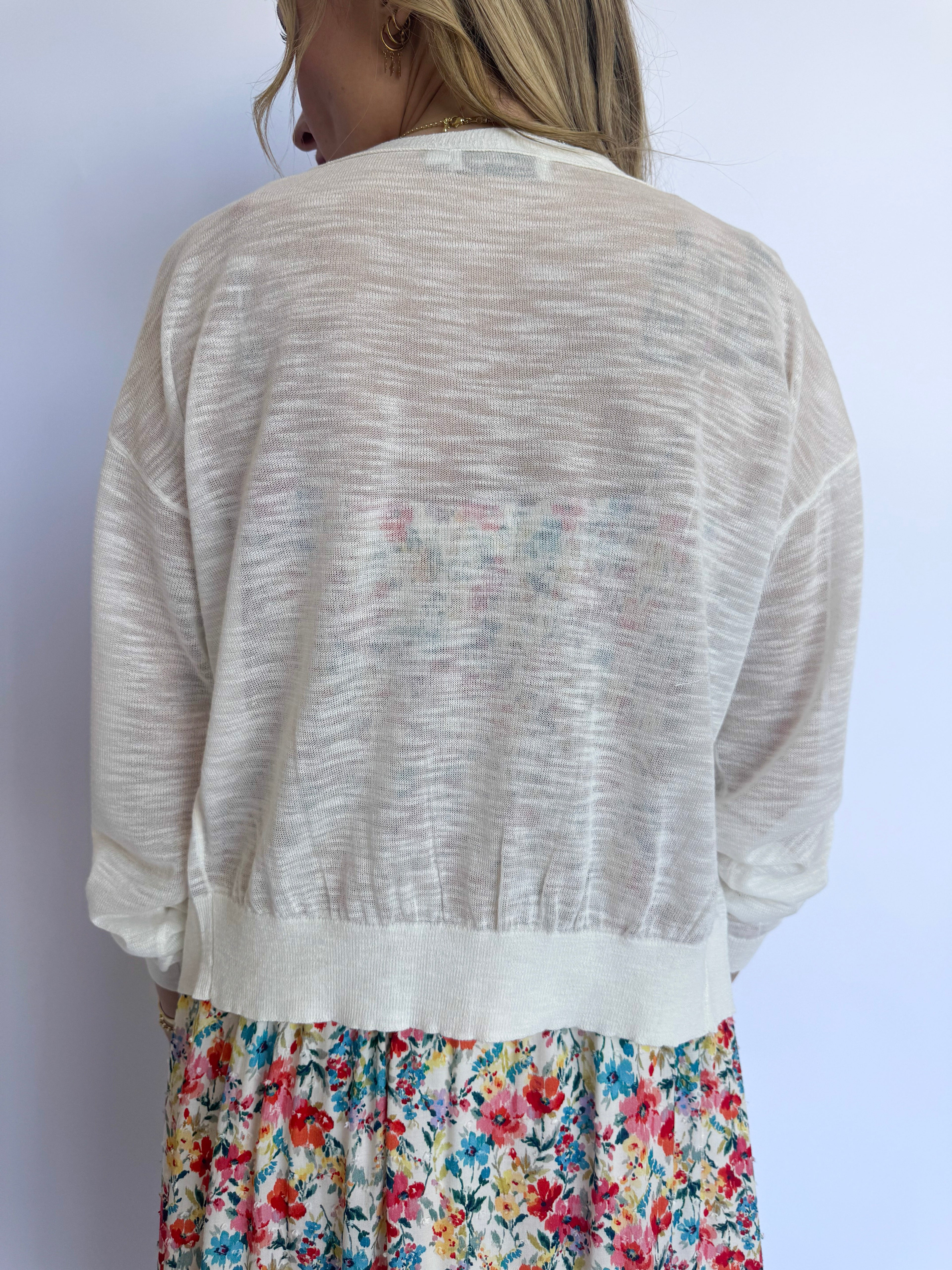Evie Button Front Cardigan