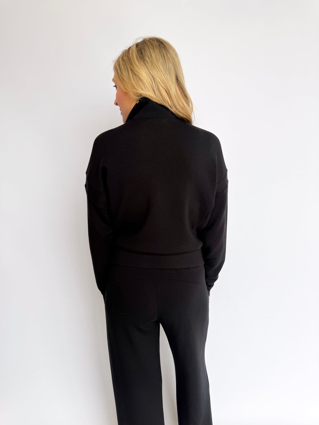 Spanx AirEssentials Track Jacket in Black