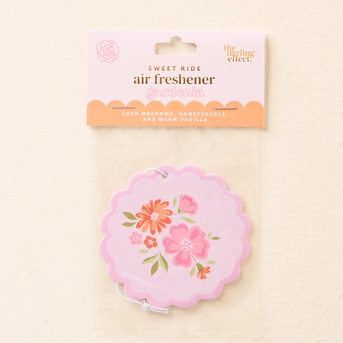 Sweet Ride Car Freshener - Dainty Floral Pink