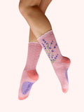Luscious Lavender Socks in Pink