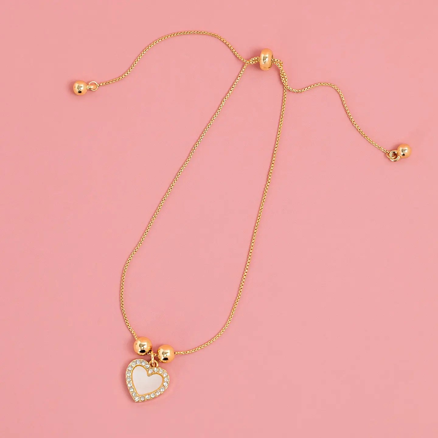 Eloise Heart Pull Bracelet