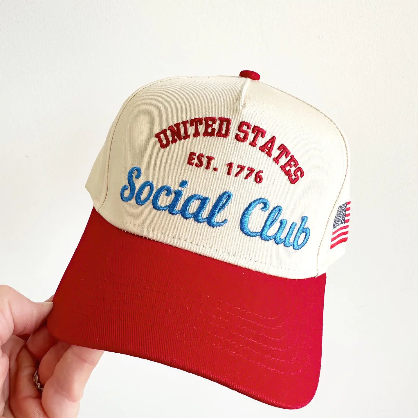 United States Social Club Vintage Trucker Hat