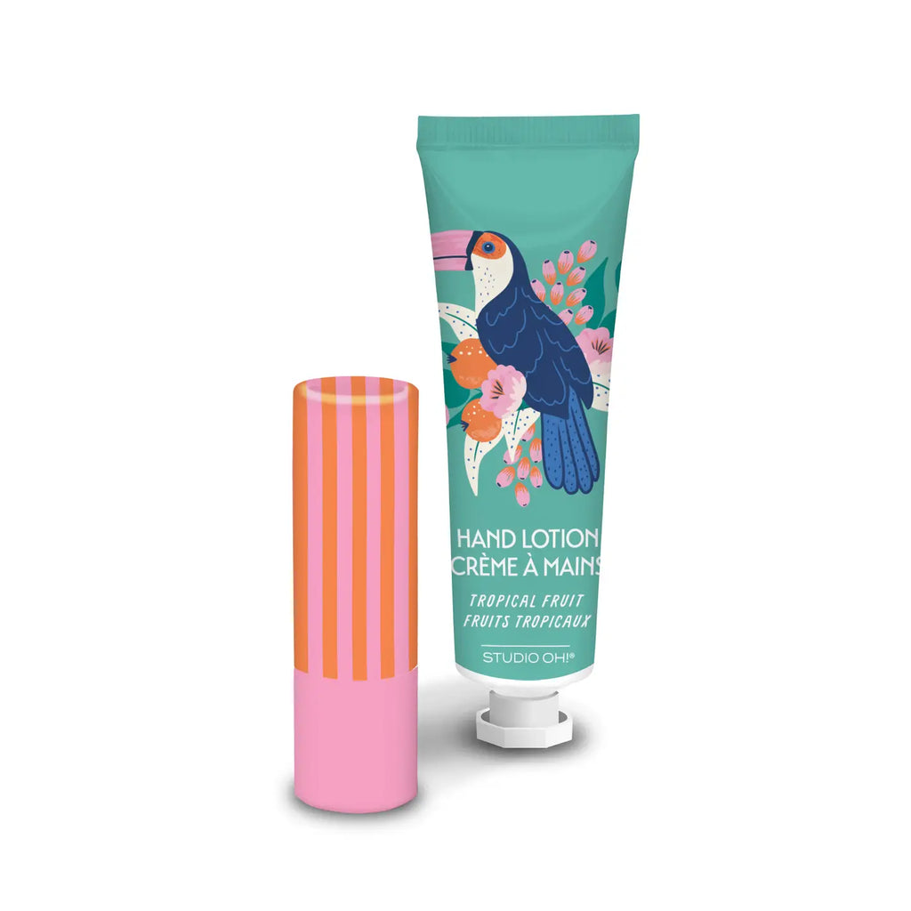 Lip Balm + Lotion Set - Tropical Fruit