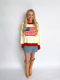 Calla American Flag Sweater