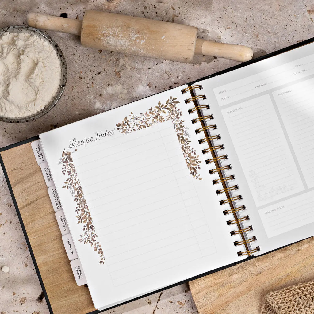 Around Our Table: Recipe Book with Cards