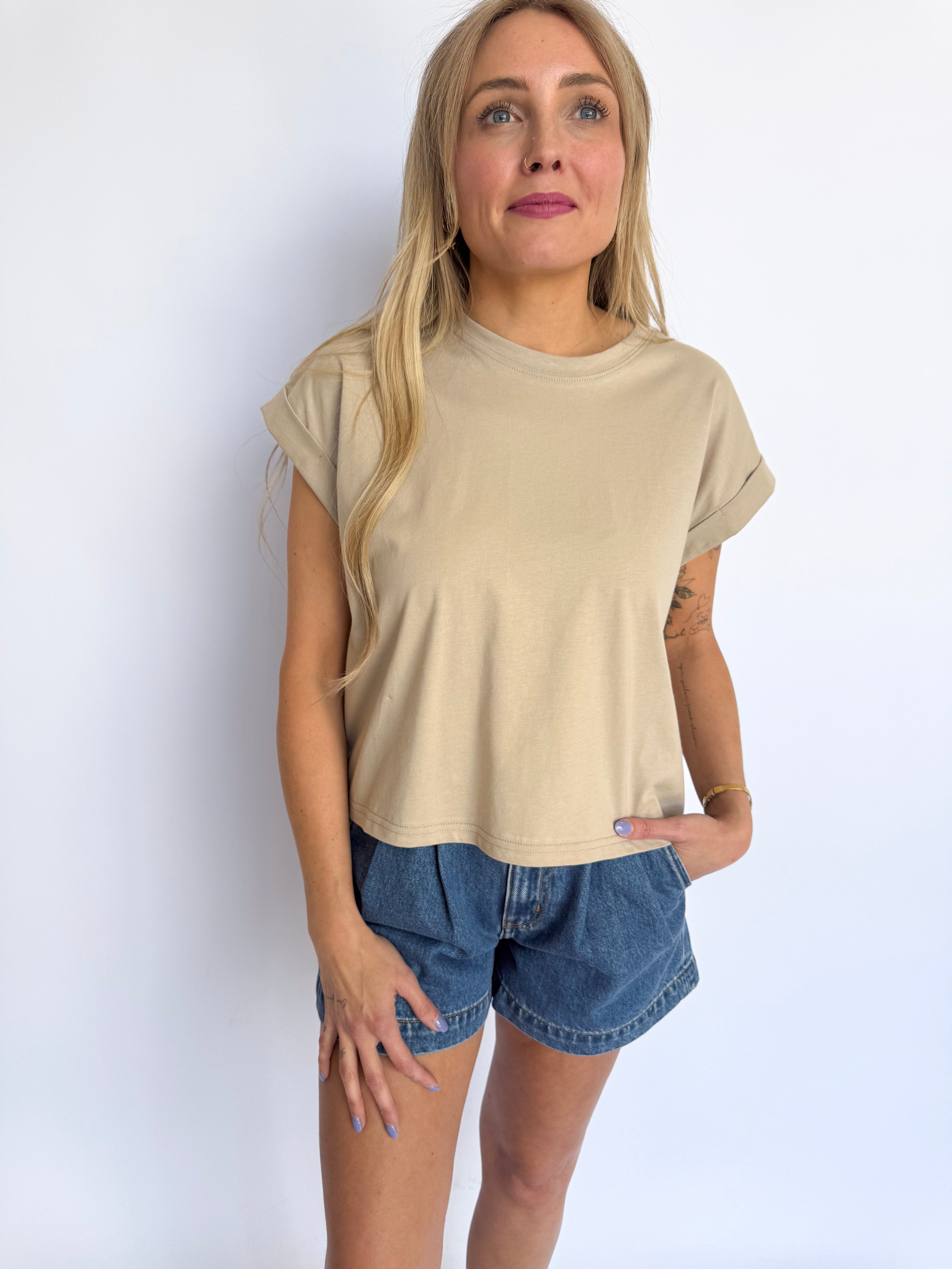 Mali Baby Tee in Mocha