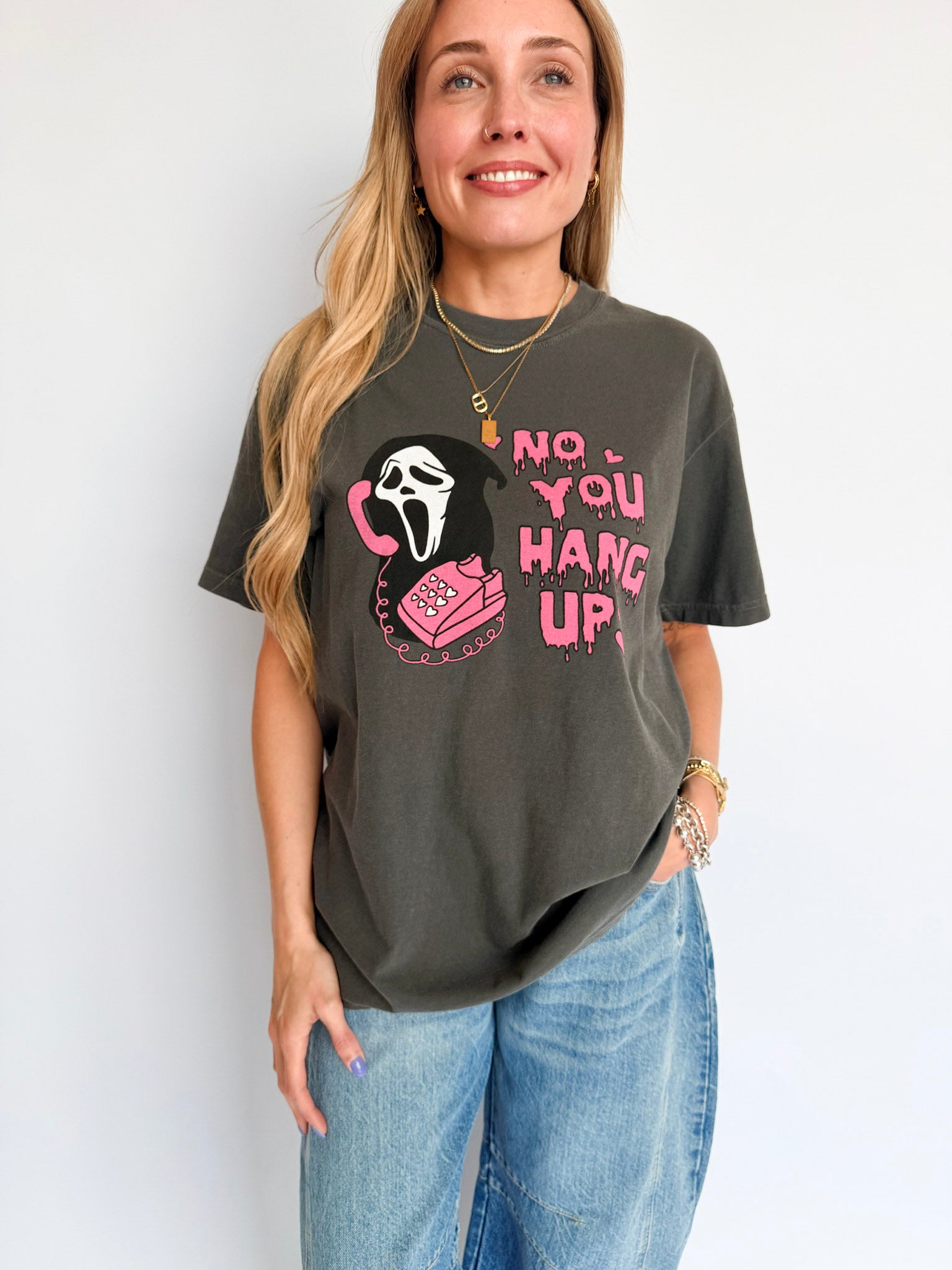 Iris You Hang Up Oversized Tee