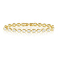 Sahira Ines Raindrop Tennis Bracelet