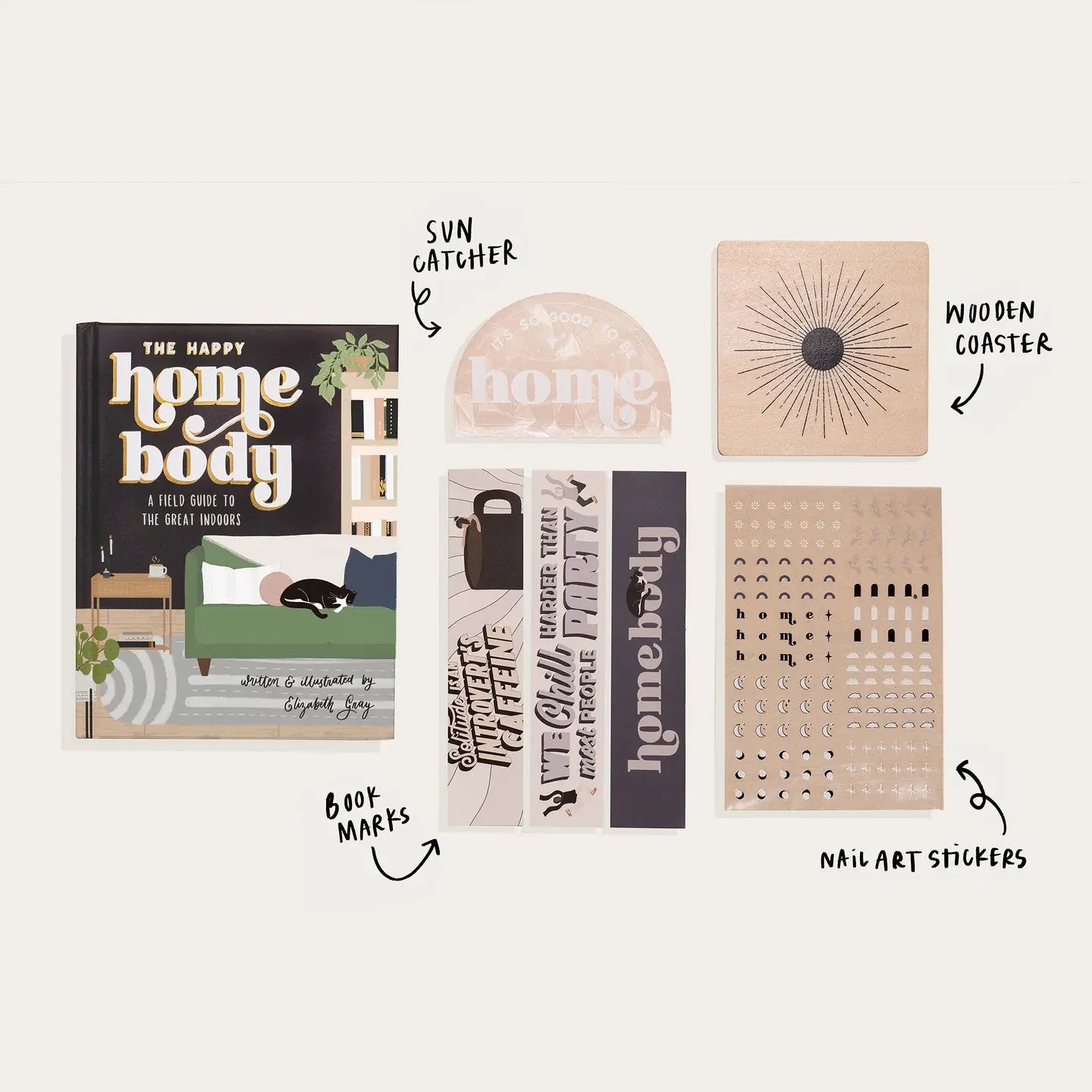 Happy Homebody: Guided Journal