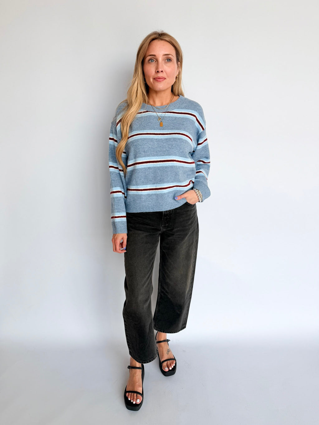 Hudson Stripe Sweater