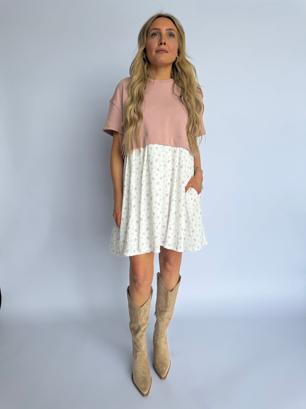Maeve Floral Mini Dress