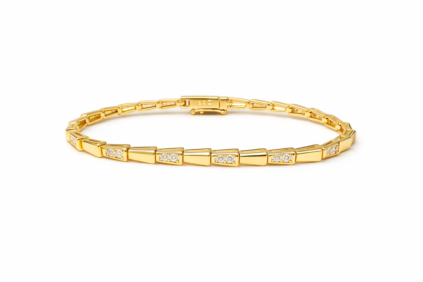 Sahira Snake Tennis Bracelet