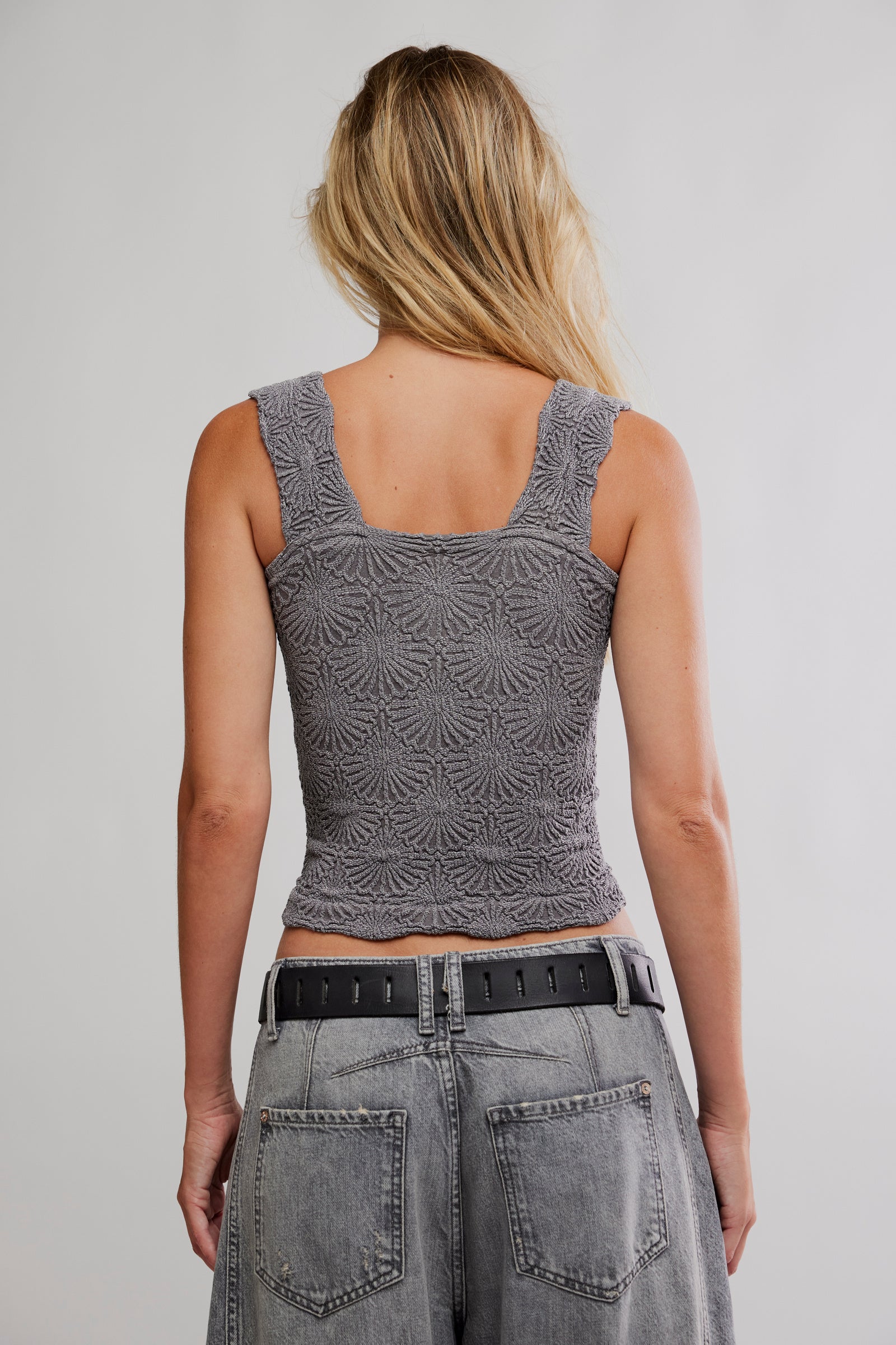 Love Letter Cami in Iron