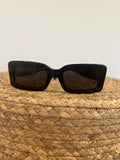 Diff Indy Sunglasses in Black + Grey Polarized