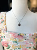 Queen Coin Necklace in Silver