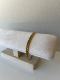 Curb Chain Bracelet in Gold