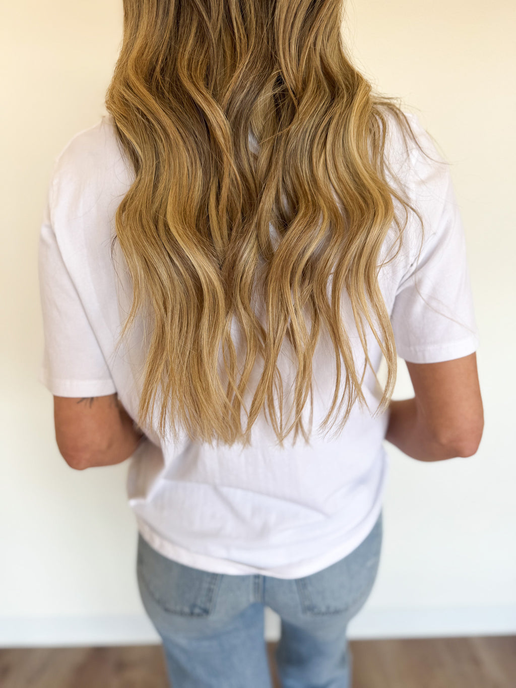 Camila Boxy Fit Tee in White
